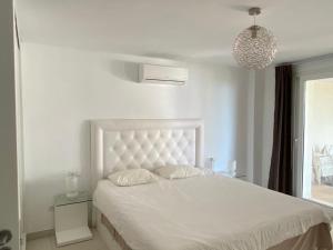 Half of the luxury villa with sea view and pool in natural park