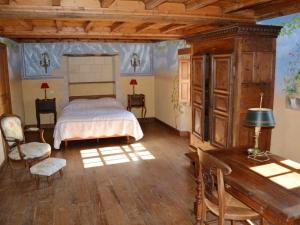 Maisons de vacances Maison spacieuse a Saint-Martin-des-Entrees avec jardin : photos des chambres