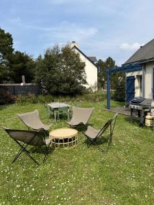 Maisons de vacances Charmante villa tout confort et a 500m de la plage : photos des chambres