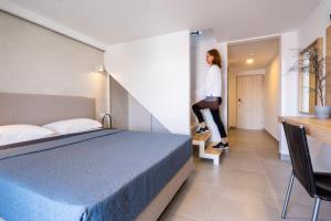 Loft room in Zefyros Apartments Nei Pori