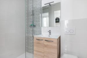 Appartements Louet - Beau studio tout equipe en plein centre : photos des chambres