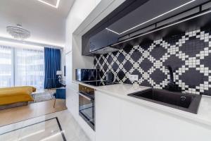 Stylowy apartament Centrum Warszawy z tarasem