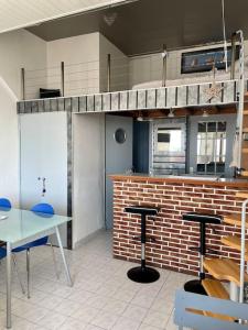 Le Front de mer - studio lumineux esplanade Mers