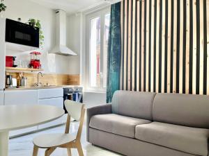 Appartements superbe T3 proche gare : photos des chambres