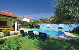 Awesome Apartment In Zadar With 2 Bedrooms, Wifi And Outdoor Swimming Pool