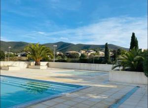 Maisons de vacances Charmante petite maison dans residence avec piscine 800 m, mer 4 a 6 personnes : photos des chambres