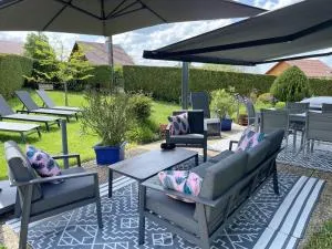 Appartement cosy avec jacuzzi à Plaimbois-du-Miroir, 70 m² - Sancey-le-Long