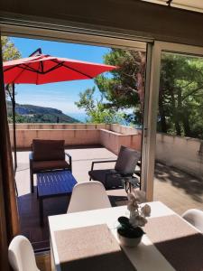 Appartements Villa Aurelia : Studio - Vue sur Mer