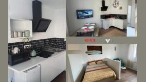 Appartements La Nouvelle-Orleans - hyper-centre- 2mn SNCF - Wi-Fi Netflix gratuit : photos des chambres