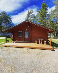 One-Bedroom Cottage with Shared Bathroom room in Yyteri Camping Cottages