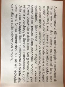 Casa Anna in riva al mare