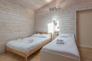 Maisons de vacances Jolie maison avec piscine interieure et sauna : photos des chambres