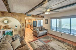 Patio and Panoramic Views Hillside Lake Havasu Home