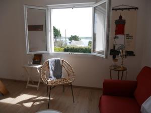 Maisons de vacances Holiday home with sea views, Roscanvel : photos des chambres