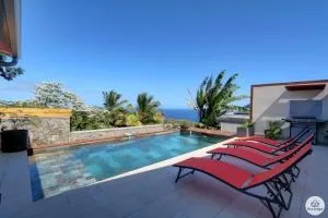 Villa Aïna - Piscine 4 étoiles - Vue mer - Saint Leu - Le Portail