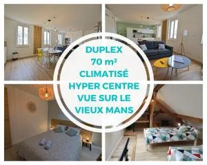 duplex appartement 70m2 atypique au cœur du Mans - Coulaines