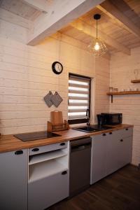 Nowe Domki w Borsku z Balią kąpielową