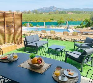 Appartements Tramontana au calme a 7 min des plages piscine partagee chauffee bbq : photos des chambres