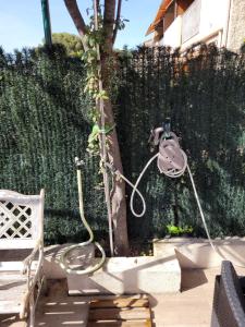 Petit coin de paradis au soleil près de la mer