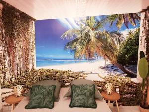 Le studio TAHITI 4 pers 600m de la plage la favière