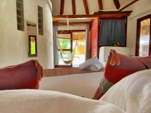 Casa Cacahuate Holbox-Casa entera con jardin-Whole house with garden