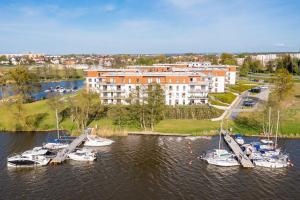 Marina View Apartment z prywatnym parkingiem w hali garażowej