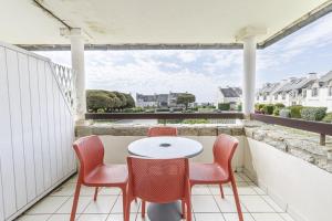 Studio terrasse avec vue mer