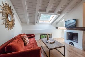 Loft room in The Leoncino Hotel