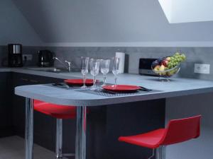 Appartements Studio de charme a la ferme pres de Lille, 50m² avec cuisine equipee et parking securise - FR-1-510-173 : photos des chambres