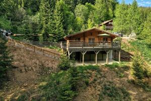 Chalets Le Refuge de Belbriette, chalet au coeur de la nature avec spa : photos des chambres