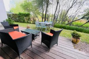 72m With Terrace And Garden Center Of Baden
