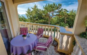 Amazing Apartment In Crikvenica With 1 Bedrooms And Wifi