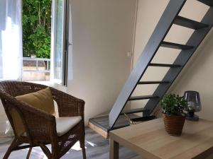 Appartements Suites Rive Gauche - Charmant DUPLEX - Chez Delpha : photos des chambres