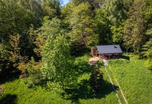 Osada Dzika - domy z bali