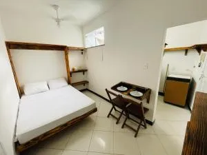 Kitnet encantadora, equipada, conforto no centro - Palmeira