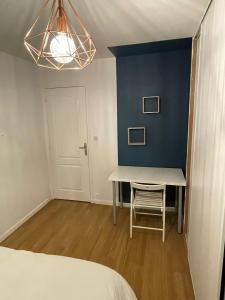Appartements Chambre Pepsy Blue pres de Paris : photos des chambres