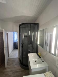 Appartement en face de la plage avec barbecue