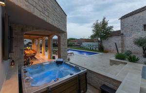 Villa Ajda with heated privat pool, jacuzzi, sauna, 4 bedroom, 4 bathroom