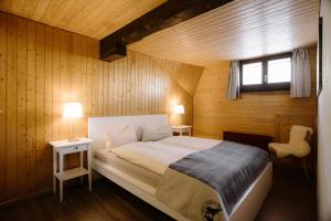 Standard Double Room with Shared Bathroom room in Berg- & Naturhotel Engstligenalp