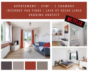 Appartements Angouleme SWEETS HOMES - Parking facile et gratuit : photos des chambres