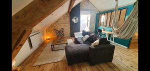 Loft lumineux et cosy avec grande terrasse