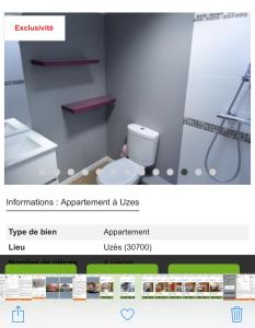 Appartements Uzes duplex atypique calme : photos des chambres