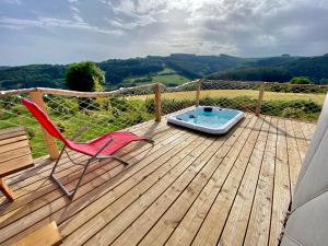 Maisons de vacances Yourte 2-4 personnes avec SPA : photos des chambres