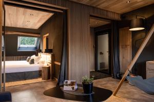 Appartements Le Studio des Pres Verts, Chambre Design en Bourgogne : photos des chambres