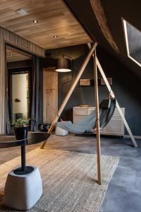 Appartements Le Studio des Pres Verts, Chambre Design en Bourgogne : photos des chambres