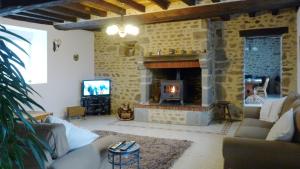 Maisons de vacances Spacious and Comfortable Fully Restored Farmhouse : photos des chambres