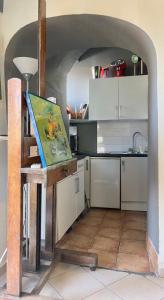 Appartements Pres du Vieux port Studio terrasse vue degagee eglise de Saint Jean : photos des chambres