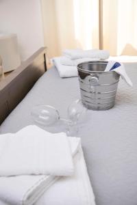 Triple Room with Private External Bathroom and City View room in B&B Barone Sieri Pepoli
