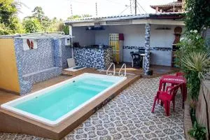 Casa com Churrasqueira e Piscina em Camacari BA - 巴拉德波茹卡