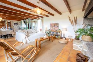 Maisons de vacances Ker Gana Sauna, jacuzzi, poele a bois : photos des chambres